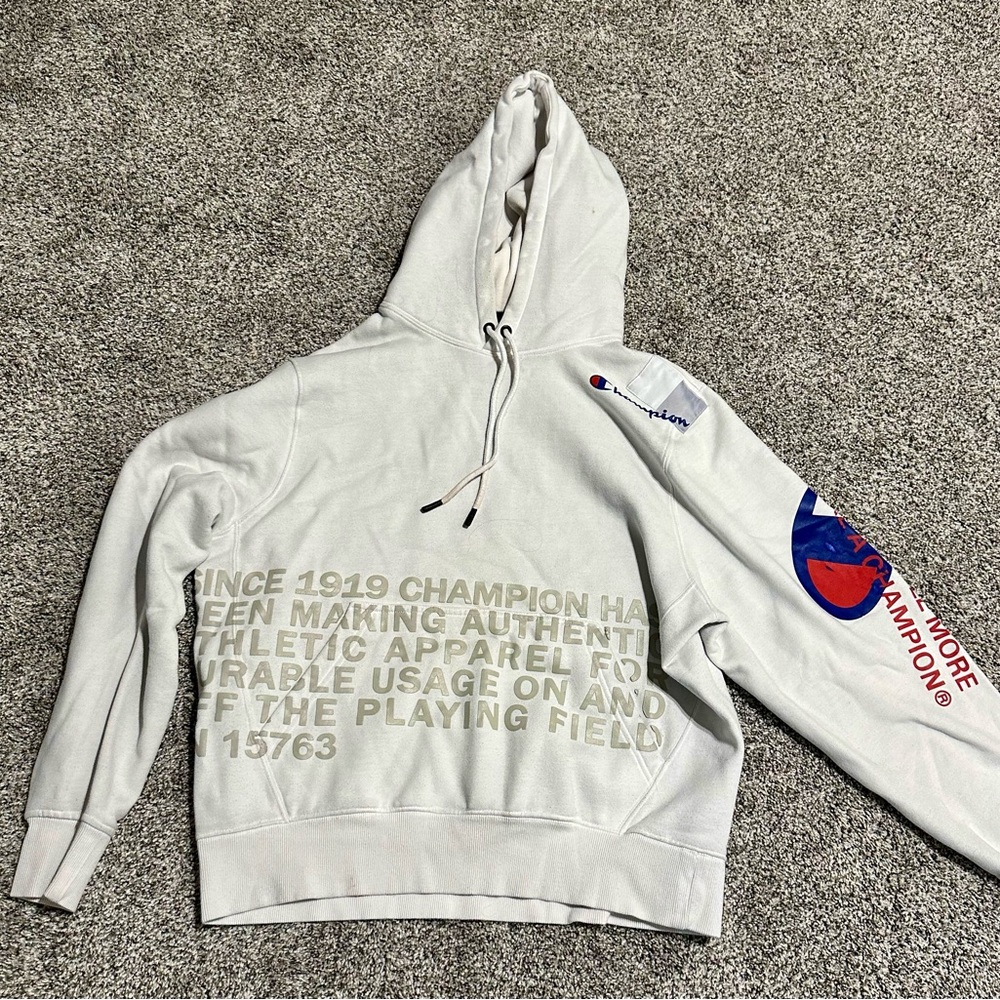 Mens Champion Super Fleece 2.0 Behind the Label Hoodie 1919 NWOT